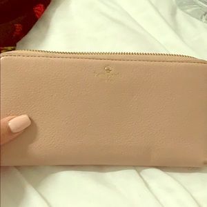 Blush Kate Spade wallet